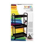 Art + Craft Storage Trolley on Wheels 
